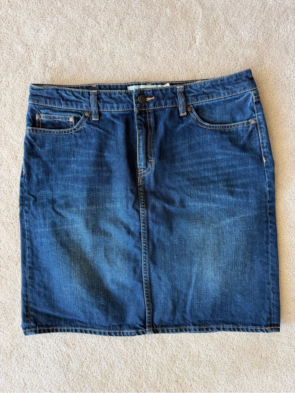 H & M Denim Pencil Skirt